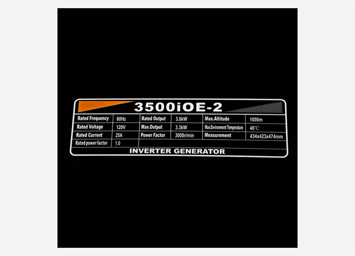 LIFAN 3500IO Electric Start Inverter Generator